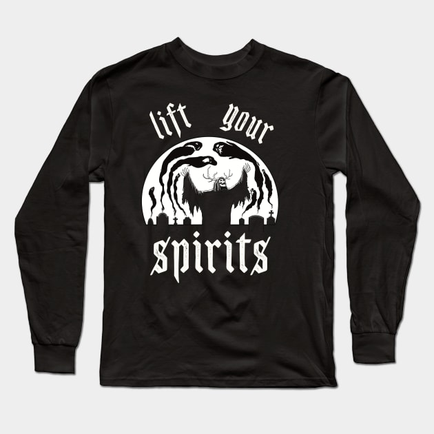 Lift Your Spirits Long Sleeve T-Shirt by Cheapheat